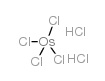 水合六氯锇(IV)酸结构式