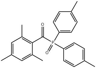 2,4,6-三甲基苯甲酰基-二(对甲苯基)氧化膦结构式