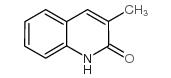 3-甲基喹啉-2-酮结构式