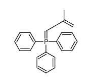 2-methylprop-2-enylidene(triphenyl)-λ5-phosphane Structure