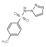 p-Toluenesulfonamide, N-1H-1,2,3-triazol-1-yl- (8CI) Structure