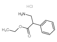 3-氨基-2-苯基丙酸乙酯盐酸盐结构式