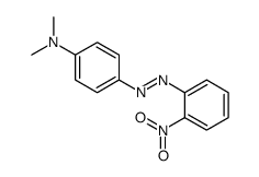 N,N-Dimethyl-4-[(E)-(2-nitrophenyl)diazenyl]aniline结构式