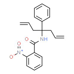 2-nitro-N-(4-phenylhepta-1,6-dien-4-yl)benzamide Structure