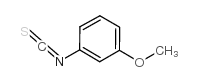 3-甲氧基异硫氰酸苯酯结构式