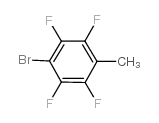 4-溴-2,3,5,6-四氟甲苯结构式