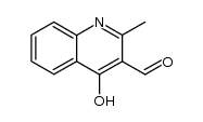 4-hydroxy-3-formylquinaldine Structure