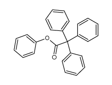 triphenyl-acetic acid phenyl ester结构式