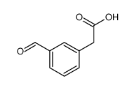 (3-Formyl-phenyl)-acetic acid Structure