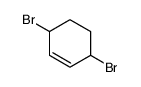 3,6-dibromocyclohexene Structure