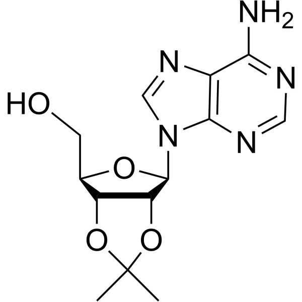 2',3'-O-Isopropylideneadenosine structure