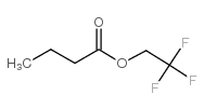 2,2,2-trifluoroethyl butyrate Structure