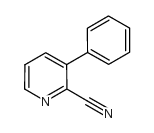3-苯基-2-吡啶甲腈结构式