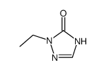 2-ethyl-1,2,4-triazol-3(2H)-one Structure