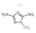 1-甲基-1,2,4-噻唑-3,5-二胺结构式