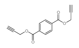 1,4-Benzenedicarboxylicacid, 1,4-di-2-propyn-1-yl ester结构式
