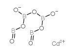 cadmium borate Structure