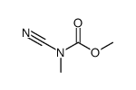 N-methoxycarbonyl-N-methylcyanamide Structure
