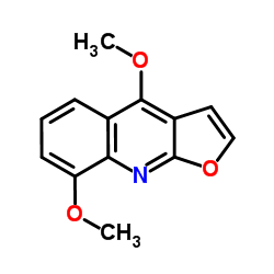 gamma-花椒碱结构式