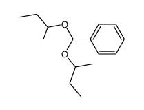 benzaldehyde di-2-butyl acetal Structure