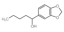 α-丁基胡椒基醇结构式