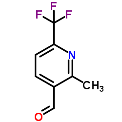 2-甲基-6-(三氟甲基)吡啶-3-甲醛结构式