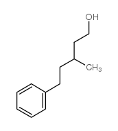 3-methyl-5-phenylpentanol Structure