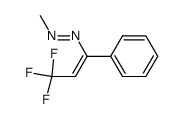 methyl-(3,3,3-trifluoro-1-phenylpropenyl)-diazene Structure