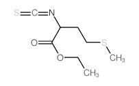 ethyl 2-isothiocyanato-4-methylsulfanyl-butanoate Structure