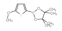 5-Methoxythiophene-2-boronic acid pinacol ester Structure