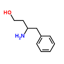 3-AMINO-4-PHENYL-BUTAN-1-OL结构式