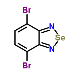 4,7-二溴-2,1,3-苯并硒二唑结构式