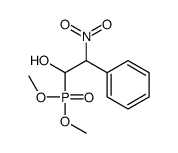 1-dimethoxyphosphoryl-2-nitro-2-phenylethanol Structure