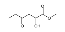 2-hydroxy-4-oxohexanoic acid methyl ester Structure