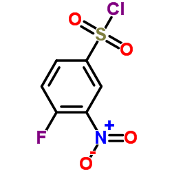 4-Fluoro-3-nitrobenzenesulfonyl chloride structure