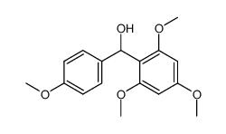 2,4,6,4'-Tetramethoxy-benzhydrol结构式