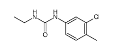 1-(3-chloro-4-methylphenyl)-3-ethylurea Structure