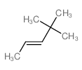 反式-4,4-二甲基-2-戊烯结构式