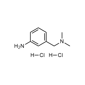 3-((二甲胺基)甲基)苯胺二盐酸盐结构式
