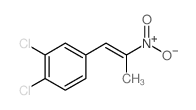 Benzene,1,2-dichloro-4-(2-nitro-1-propen-1-yl)- Structure