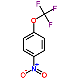 1-硝基-4-(三氟甲氧基)苯结构式