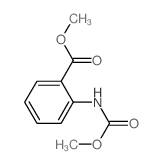 methyl 2-(methoxycarbonylamino)benzoate结构式