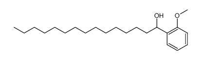 (+/-)-1-hydroxy-1-(2-methoxy-phenyl)-pentadecane Structure
