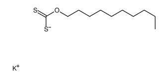 potassium,decoxymethanedithioate结构式