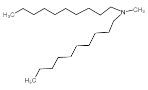 N-Methyldidecylamine Structure