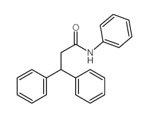 Benzenepropanamide,N,b-diphenyl-结构式