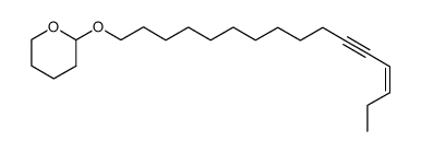 tetrahydropyranyl ether of (13Z)-13-hexadecen-11-yn-1-ol Structure