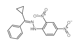 Methanone,cyclopropylphenyl-, 2-(2,4-dinitrophenyl)hydrazone picture