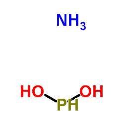 Phosphonous acid ammoniate (1:1) Structure