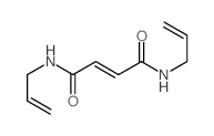 N,N-diprop-2-enylbut-2-enediamide结构式